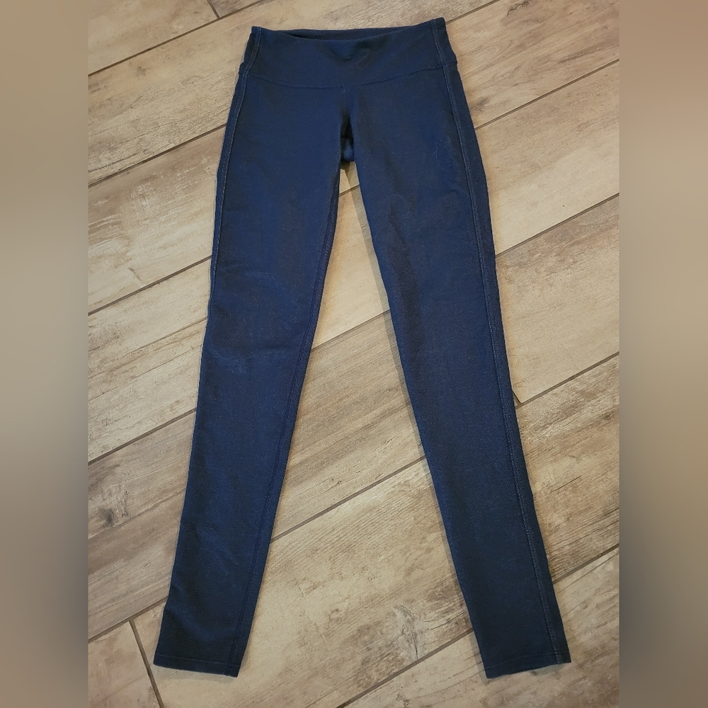 Athleta Dark Denim Navy Leggings XST